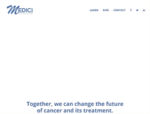 Tablet Screenshot of medicifoundation.com